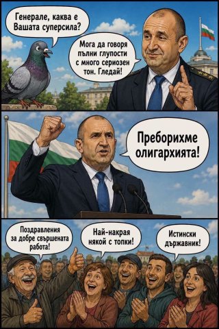 Генерале каква е вашата суперсила