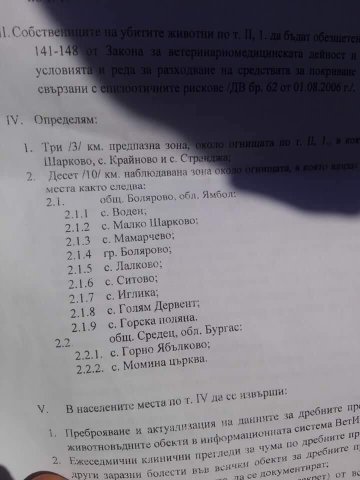 Списък за евтаназиране