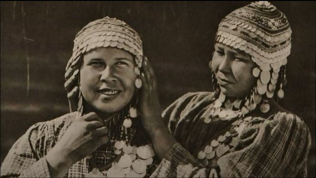 Чувашки черн-бял фотос